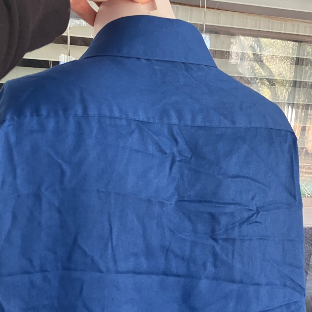 George Men's Deep Blue Shirt . - Picture 8 of 9